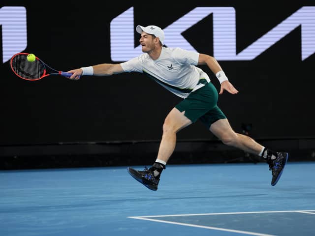 Andy Murray's powers of retrieval were displayed once again at the Australian Open.