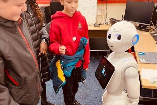 Pupils were given a VIP tour of the University of Aberdeen’s science and engineering facilities.