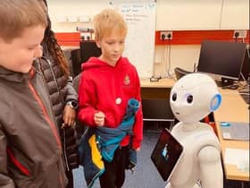 Pupils were given a VIP tour of the University of Aberdeen’s science and engineering facilities.