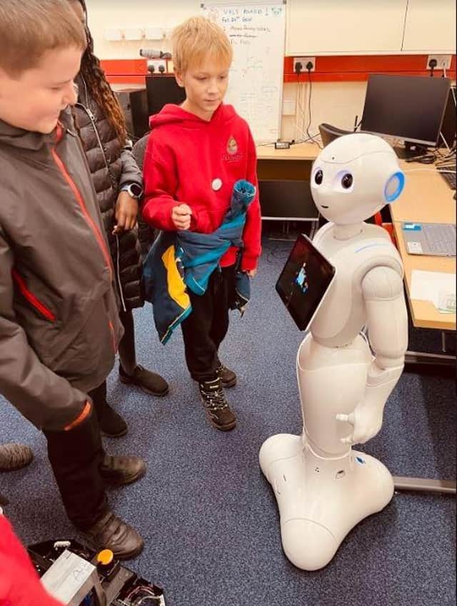 Pupils were given a VIP tour of the University of Aberdeen’s science and engineering facilities.