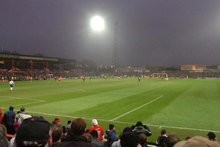 Nina Clarke, said: "At the old Belle Vue players ran out of "home" and "away" tunnels."