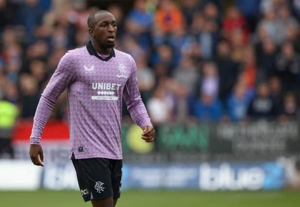 Rangers midfielder Glen Kamara will miss Thursday's Europa League match against Brondby through suspension after being sent off against Sparta Prague last month. (Photo by Craig Williamson / SNS Group)