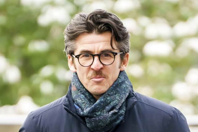 Bristol Rovers manager Joey Barton, who has denied being "hostile and aggressive" towards rival manager Daniel Stendel minutes before the then-Barnsley boss was injured in the tunnel following a match.