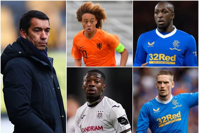 Giovanni van Bronckhorst isn't anticipating a busy January - but that could change with incomings or outgoings at Ibrox