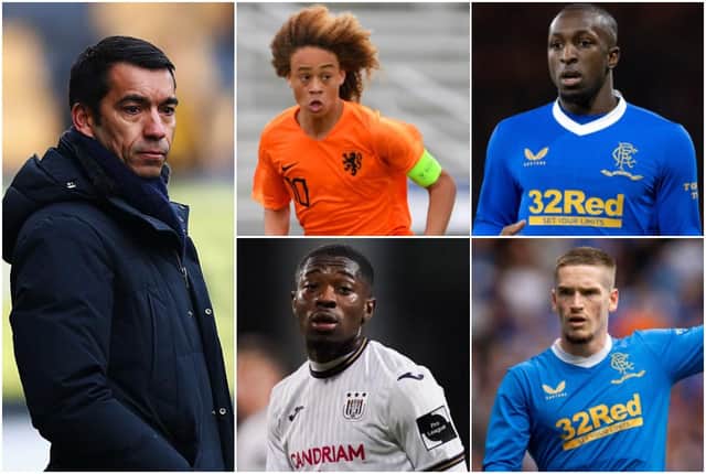 Giovanni van Bronckhorst isn't anticipating a busy January - but that could change with incomings or outgoings at Ibrox