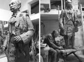 David Annand’s clay sculpture of James Scott Skinner.