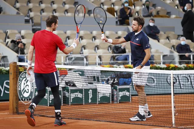 Andy Murray and Stan Wawrinka will meet for a third time at the French Open.