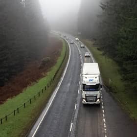 The A9 is now expected to become a dual carriageway between Perth and Inverness by 2035. Picture: John Devlin