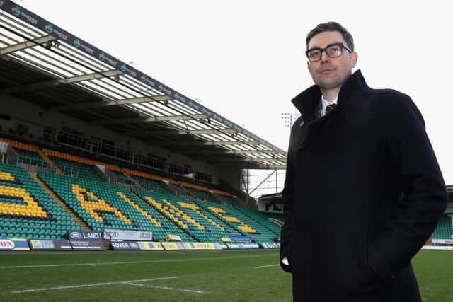 Mark Darbon, the Northampton Saints CEO, is leaving his post at Franklin's Gardens to become The R&A's new chief executive in November. Picture: David Rogers/Getty Images.
