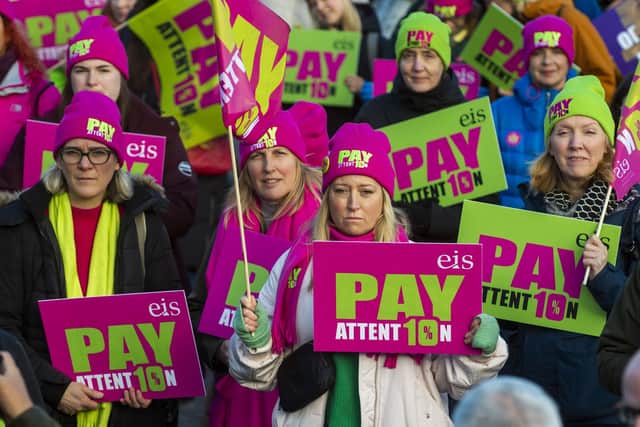 EIS members are continuing their schedule of strike action after rejecting the latest pay offer.
