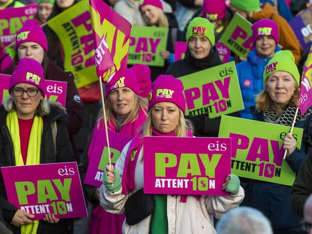 EIS members are continuing their schedule of strike action after rejecting the latest pay offer.