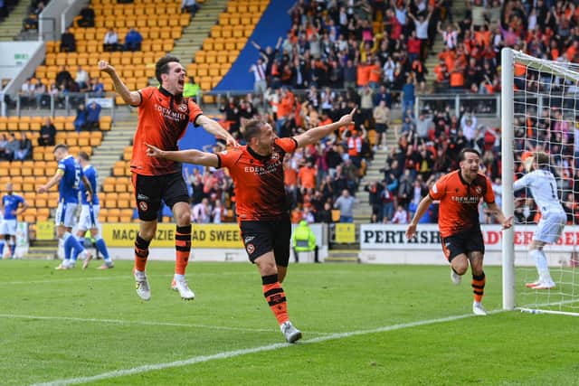 Peter Pawlett scored the winner for Dundee United against St Johnstone.