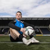 Falkirk's Stephen McGinn prepares to face Inverness in the Scottish Cup semi-final. (Photo by Craig Foy / SNS Group)