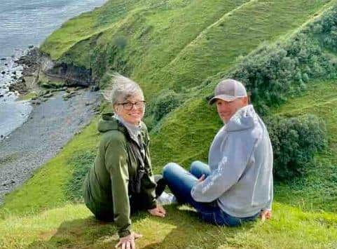 Last picture of Jared and Katie together the Isle of Skye - via GoFundMe