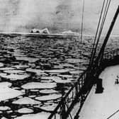 This photograph was taken in the same area of the Atlantic Ocean where the RMS Titanic would sink just 11 days later on April 15, 1912 (Picture: Hulton Archive/Getty Images)