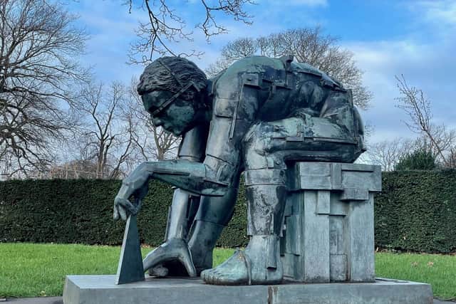 The Master of the Universe by Eduardo Paolozzi is among the works on permanent display at the Scottish National Gallery of Modern Art in Edinburgh. Picture: Jill Johnston
