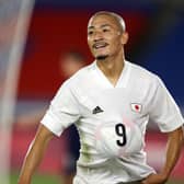Celtic are said to be eyeing a deal for striker Daizen Maeda. Picture: SNS