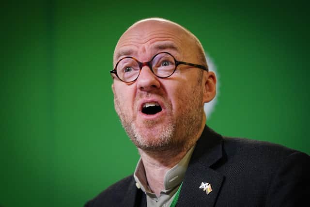 Patrick Harvie, co-leader of the Scottish Greens. Image: Jane Barlow/Press Association.