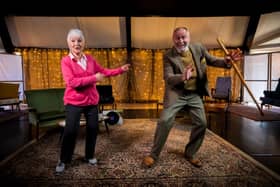 Anne Louise Ross and Barrie Hunter in Saturdays Doon the JM, part of This is For You, Dundee