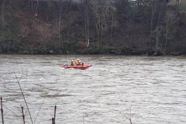 Lifeboat charity warns public to be vigilant after being called out to help a dog in a river