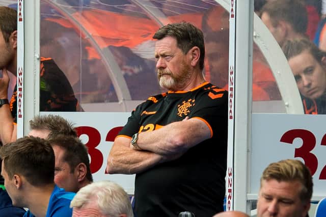 Rangers kit man Jimmy Bell. PIcture: SNS