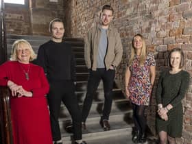 Linda Shiells (ops manager), Matt Hinton, David Sutherland, Hannah Cromwell, Claire Gillespie. Picture: Jeff Holmes