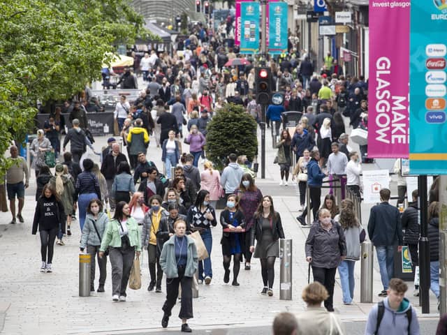 A survey has found that people in Glasgow are the least happy in Scotland.
