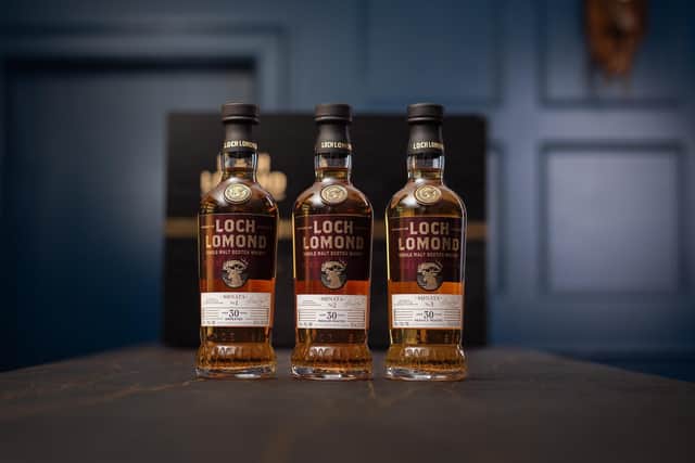 Loch Lomond Whiskies earlier this year unveiled its trilogy lot for the OurWhisky Foundation's first-ever auction, to raise funds for the initiative to accelerate women in the industry. Picture: contributed.