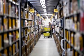 Amazon said it was increasing pay for its frontline staff by at least £1 an hour in two tranches. Picture: Jane Barlow