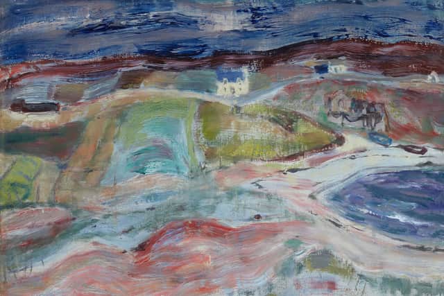 Detail from West Coast, 1942, by William Gillies