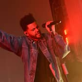 The Weeknd performing in 2017 - the Canadian artists will be stepping out in front of an audience of millions on Sunday (Photo: Mike Coppola/Getty Images for Harper's BAZAAR)