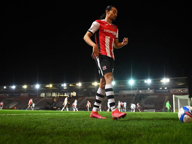 Exeter returned to winning ways in comprehensive fashion against Tranmere Rovers on Saturday. A 5-0 trouncing leaves City in good shape in the battle for promotion, with Ryan Bowman proving to be the man of the hour with a stunning hat-trick. (Photo by Harry Trump/Getty Images)