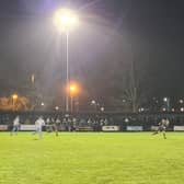 There was a crowd of 294 at Penicuik Park of the visit of Newtongrange Star