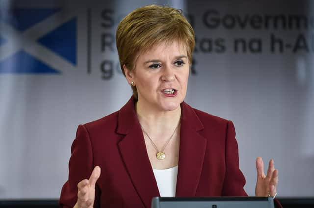 Nicola Sturgeon's successor as First Minister must work to end child poverty in Scotland (Picture: Jeff J Mitchell/WPA pool/Getty Images)