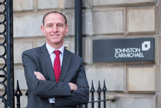 Johnston Carmichael’s chief executive Andrew Walker said businesses need to plan and react decisively. Picture: Nick Mailer.