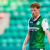 Simon Murray in action for Hibernian in July 2018. Pic: SNS Group Ross Parker