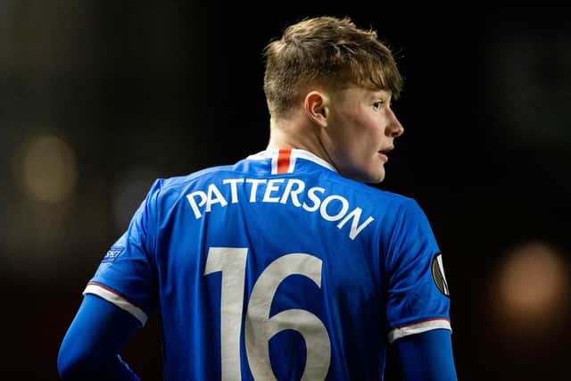 Teenage starlet Nathan Patterson was one of the five Rangers players to have breached Covid-19 rules. Picture: SNS