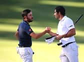 Spanish duo Angel Hidalgo and Adrian Otaegui both enjoyed memorable weeks in on home soil in the Estrella Damm N.A. Andalucía Masters at Real Club Valderrama in Cadiz. Picture: Ross Kinnaird/Getty Images.