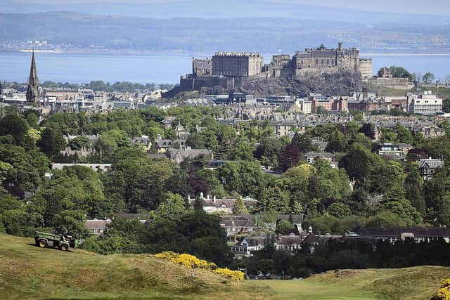 Edinburgh can expect to see protestors on the street throughout the two weeks of COP26. Photo: Lisa Ferguson.