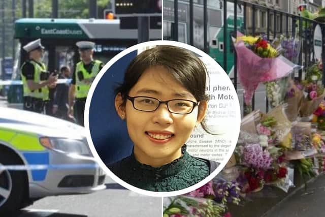 Zhi Min Soh, 23, who died after tragically being hit by a Rabbie's Tour minibus while she was cycling on Princes Street, Edinburgh