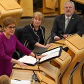 Reacting to the news on Twitter, Nicola Sturgeon said those who called on her government to replicate the tax cut should “be reflecting this morning”.