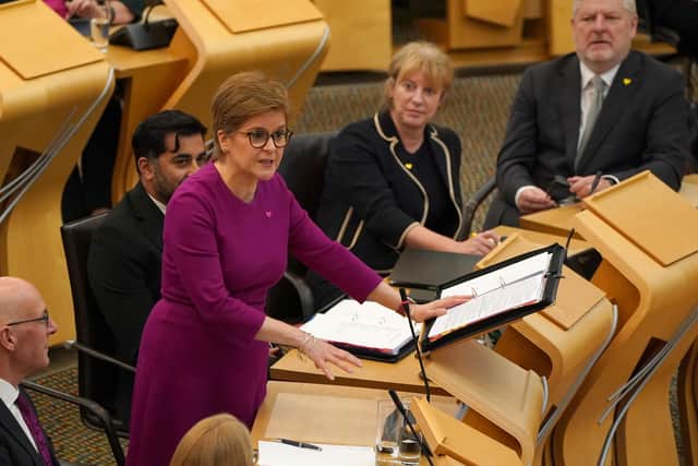 Reacting to the news on Twitter, Nicola Sturgeon said those who called on her government to replicate the tax cut should “be reflecting this morning”.