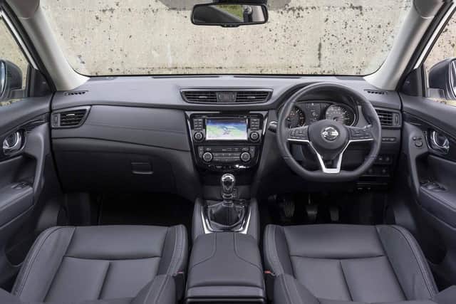 The X-Trail's interior is its biggest weakness