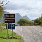 Motorists driving the NC500 are being urged to slow down, head off the beaten track and venture further into surrounding areas this summer as high visitor numbers put pressure on the route and surrounding communities. PIC: John Devlin.