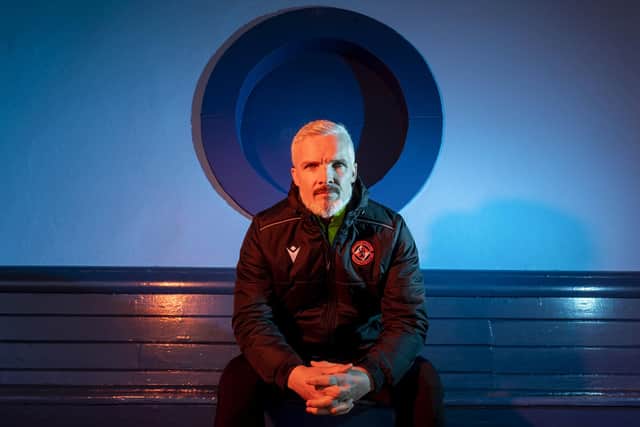 Jim Goodwin met the media on Thursday after being appointed Dundee United manager earlier in the week.