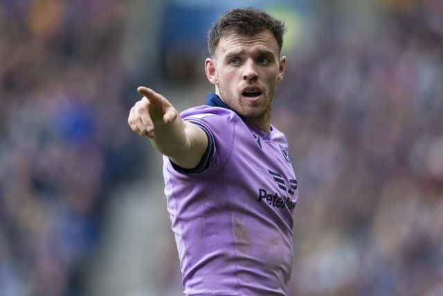 Scotland scrum-half Ben White could be set for a move to Edinburgh or Glasgow.  (Photo by Ross MacDonald / SNS Group)
