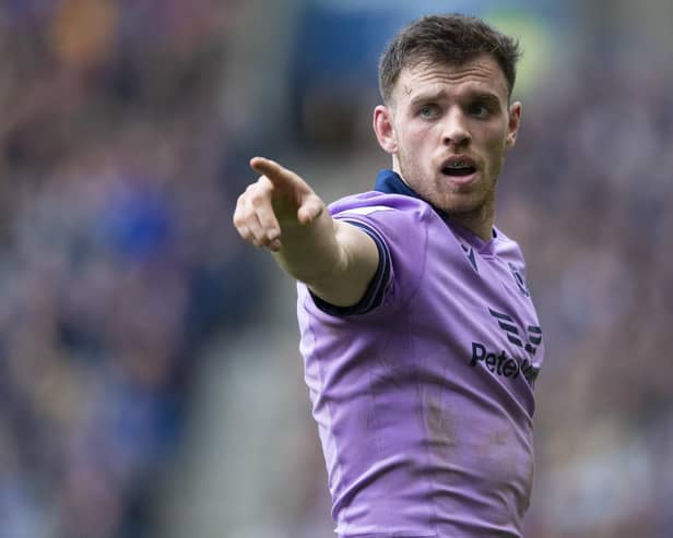 Scotland scrum-half Ben White could be set for a move to Edinburgh or Glasgow.  (Photo by Ross MacDonald / SNS Group)