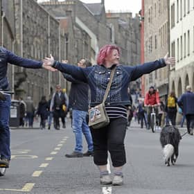 Edinburgh will close some streets as part of an action plan to improve active travel provision in the city.