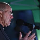Archbishop of Canterbury Justin Welby said politicians should treat opponents as human beings (Picture: Henry Nicholls/AFP)
