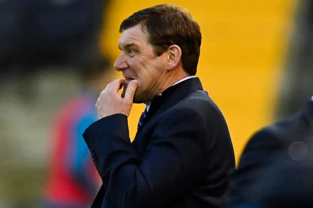 Kilmarnock manager Tommy Wright - not concerned about future (Photo by Rob Casey / SNS Group)